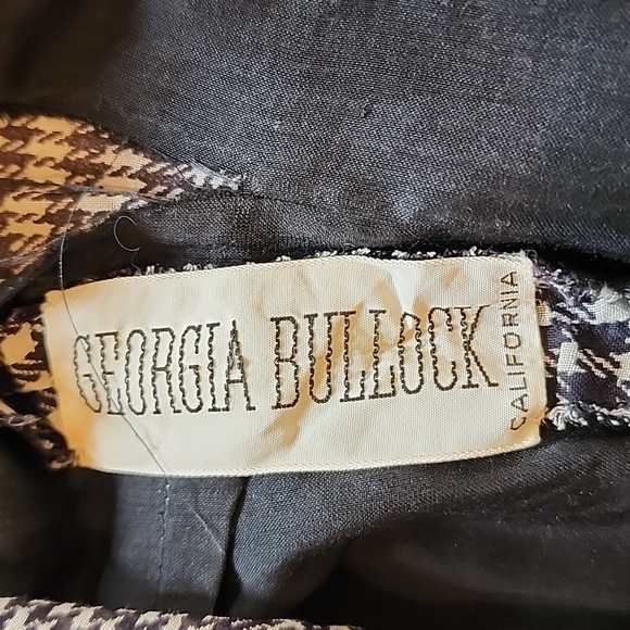 Georgia Bullock Vintage Houndstooth Dress - Picture 5 of 5